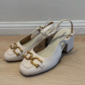 TORRID sling back heel